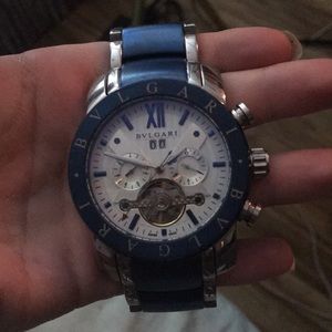 BVLGARI men’s stainless steel watch